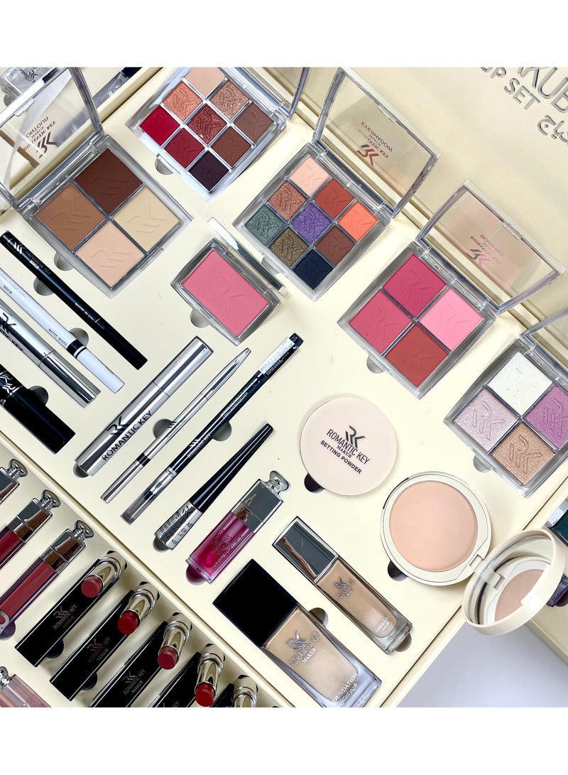 romantic key Luxury makeup box set for a captivating, complete look. - Image 4