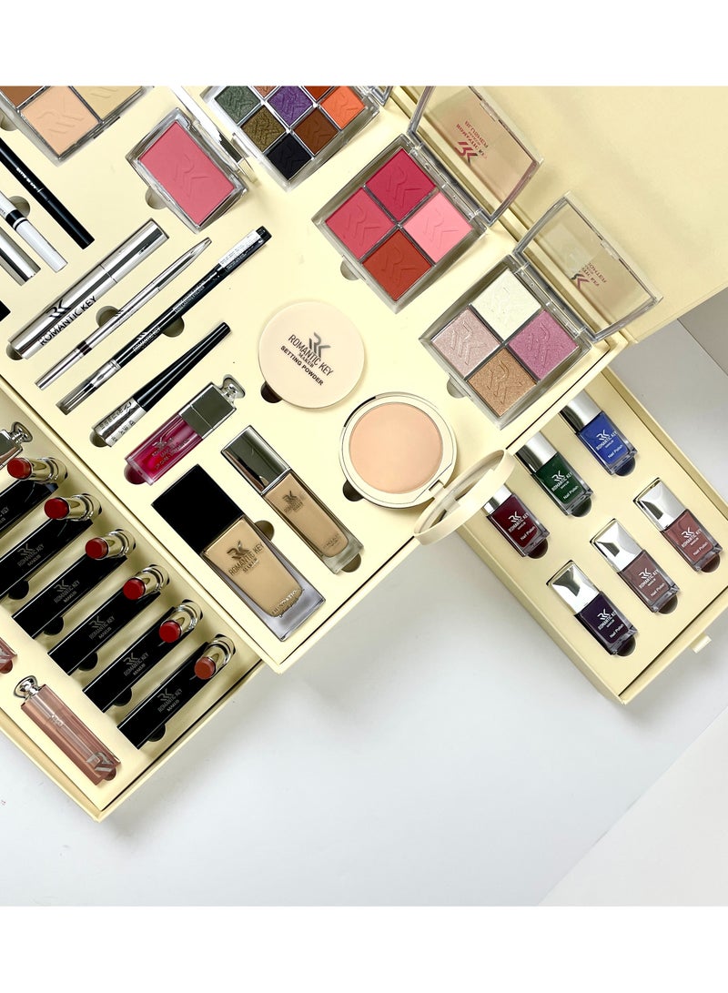 romantic key Luxury makeup box set for a captivating, complete look. - Image 5