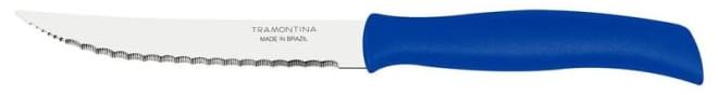 TRAMONTINA Athus Bread Knife – Stainless Steel Blade with Blue Handle – Easy to Clean, Durable & Ergonomic Design