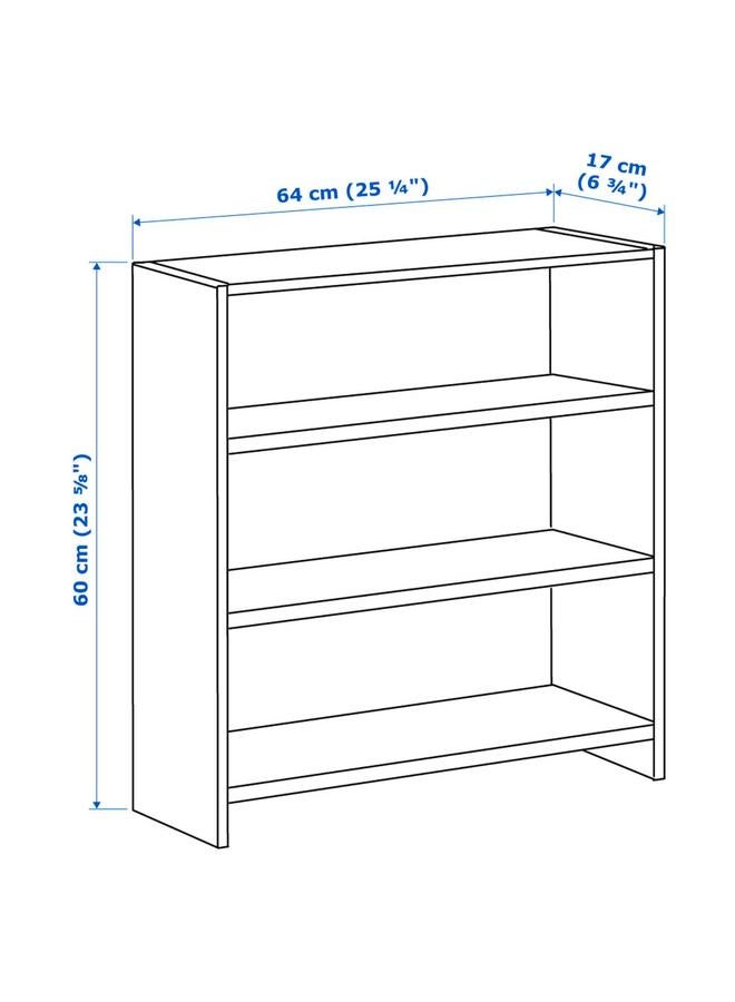 Zaboon Desk Top Shelf, White, 64X60 Cm - Image 4