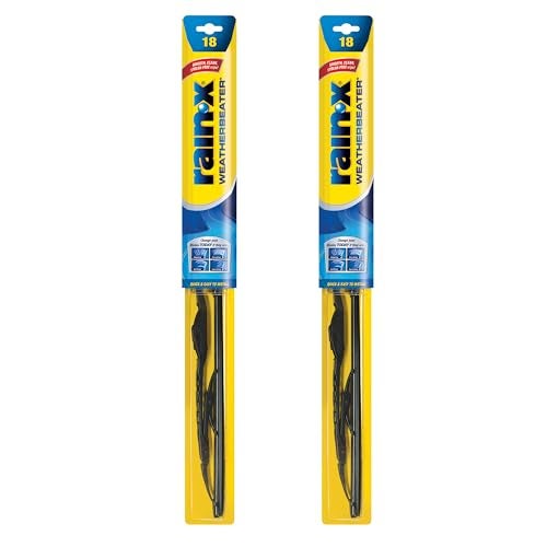 Rain-X 18" WeatherBeater Windshield Wiper Blades, Pack of 2 - Meet OEM Quality Standards - Image 1