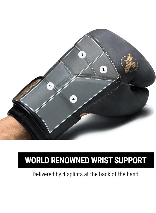 HAYABUSA T3 LX BOXING GLOVES OBSIDIAN - Image 3