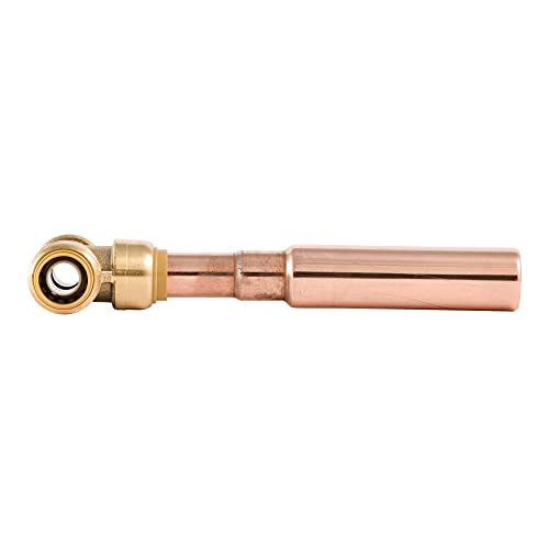 SharkBite 1/2 Inch Residential Water Hammer Arrestor, Push to Connect Brass Plumbing Fittings, PEX Pipe, Copper, CPVC, PE-RT, HDPE, 22630LF - Image 2