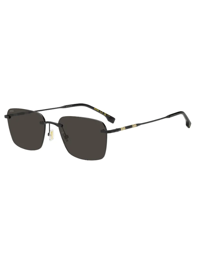 هوجو بوس HUGO BOSS BOSS 1925/F/S Sunglasses Black Square