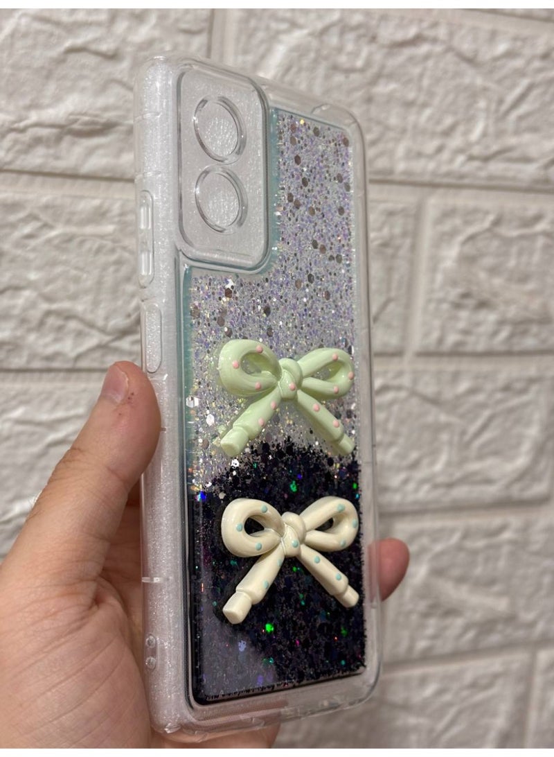 Back cover with a bow, compatible with the phone OPPO A17 / A17S - Image 2
