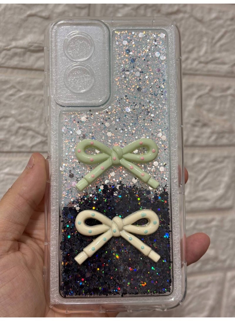 Back cover with a bow, compatible with the phone OPPO A17 / A17S - Image 1
