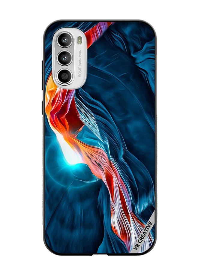 VR CREATIVE Protective Case Cover For Motorola Moto G82 Layers Design Multicolour - Image 1