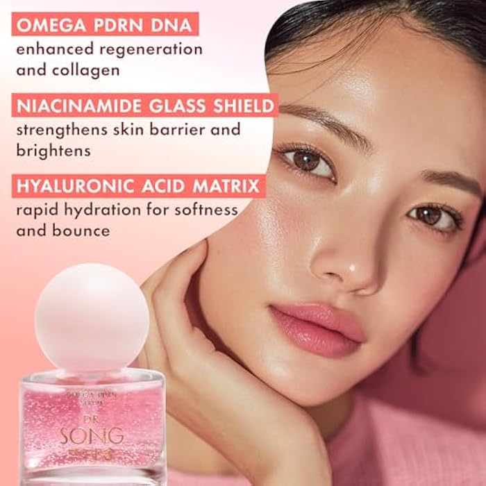 Dr Song سيروم أوميغا PDRN من ELMNTS بواسطة الدكتور سونغ، حمض الدوكوزاهيكسانويك، دي إن أي السلمون، نياسيناميد، حمض الهيالورونيك، جمال كوري - Image 3