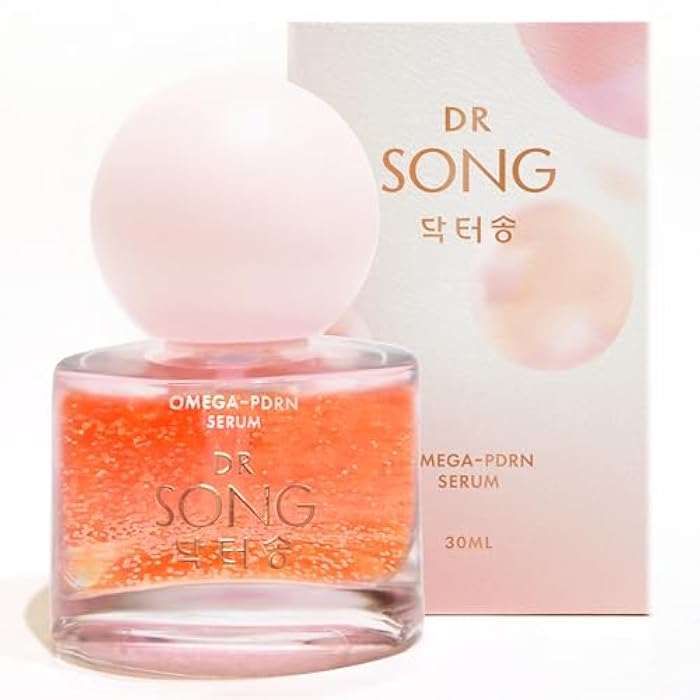 Dr Song سيروم أوميغا PDRN من ELMNTS بواسطة الدكتور سونغ، حمض الدوكوزاهيكسانويك، دي إن أي السلمون، نياسيناميد، حمض الهيالورونيك، جمال كوري - Image 1