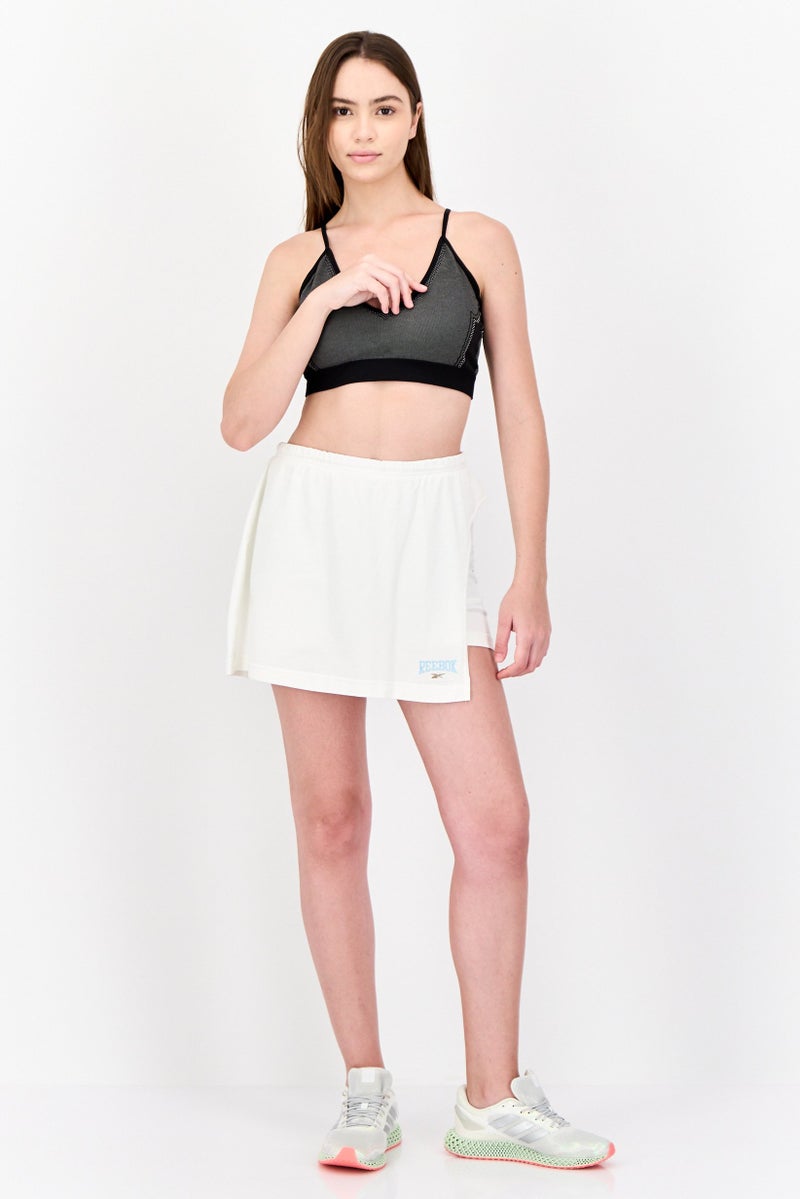 Reebok Women Sportswear Fit Outdoor Skirt, White  - Image 4