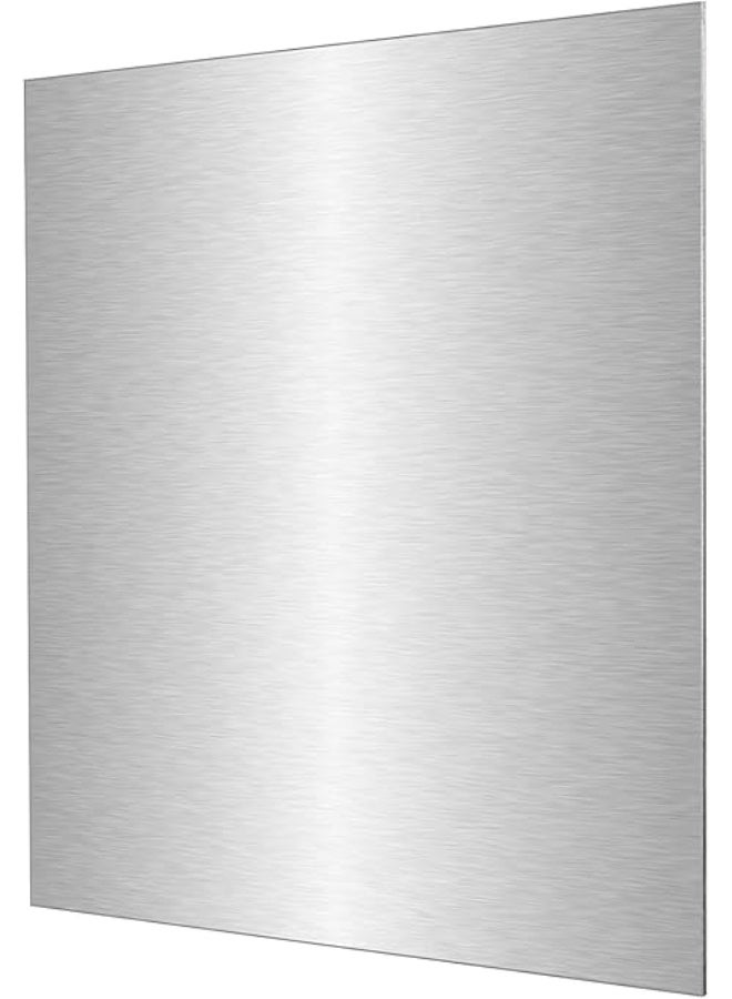 VITION 6 Pack Aluminum Sheets 2mm Thick, 431.8mm Length, 254mm Width, Practice Blank Aluminium Stamping Sheets Panel Plate Metal Craft for Jewelry Making Hand Stamping Embossing Etching - Image 2