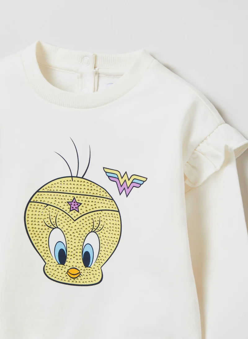 او في اس Jogging set with 100th Anniversary print