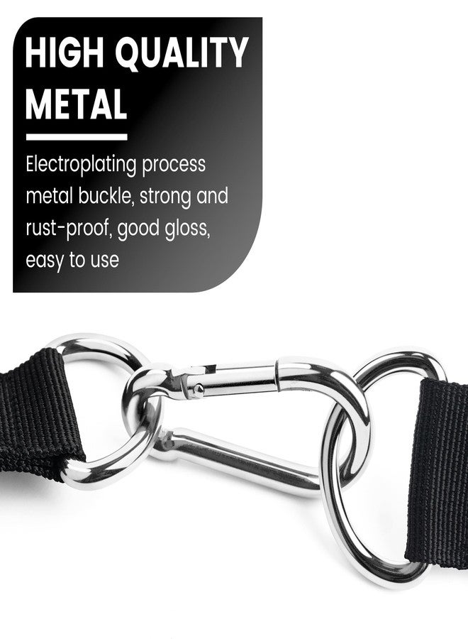 HASSLICKIT Ultra Heavy Duty Exercise Handles, Cable Handles Gym Equipment Attachment, Double D-Ring Grips, Encrypted Webbing, Design Non-Slip Comfort Grips - Image 5