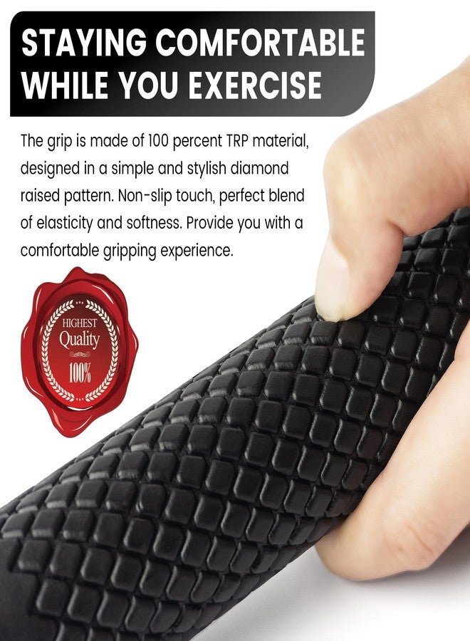 HASSLICKIT Ultra Heavy Duty Exercise Handles, Cable Handles Gym Equipment Attachment, Double D-Ring Grips, Encrypted Webbing, Design Non-Slip Comfort Grips - Image 4