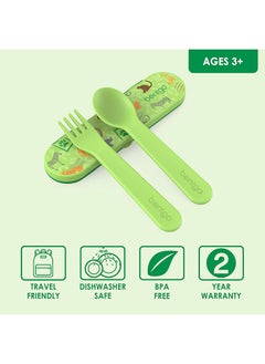 Bentgo Kids Utensils Set - Safari  - Image 3