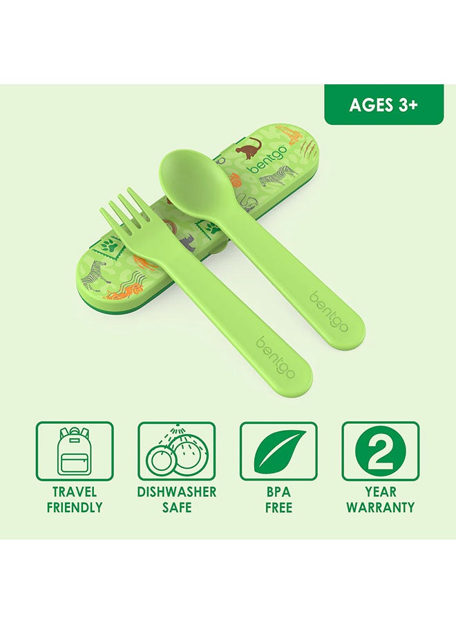 Bentgo Kids Utensils Set - Safari  - Image 3