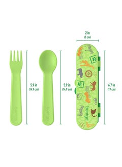Bentgo Kids Utensils Set - Safari  - Image 5
