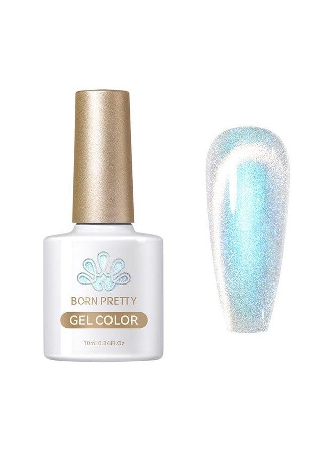 BORN PRETTY 10ml Magic Cat Magnetic UV Nail Gel Polish from BELLE GAGA Semi-Transparent Aurora Crystal Cat Eye Gel Nail Supplies for Professionals (56819-4) - Image 1