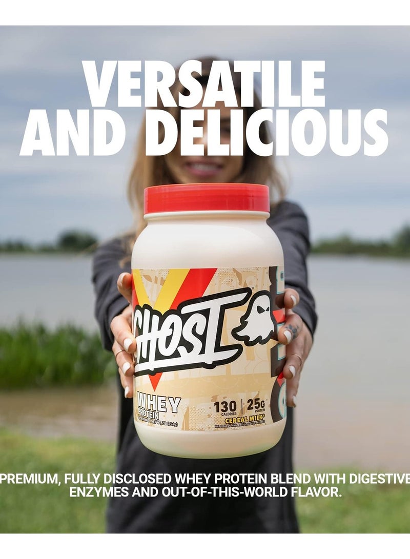 Ghost Whey Protein 2Lb Cereal Milk flavor 26 Serving - Image 4