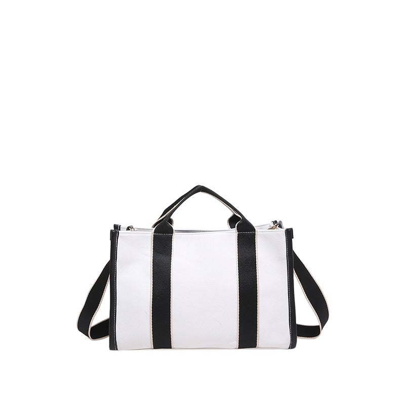 Fashion Canvas Shoulder Tote Bag for Women, Large Capacity - Image 5