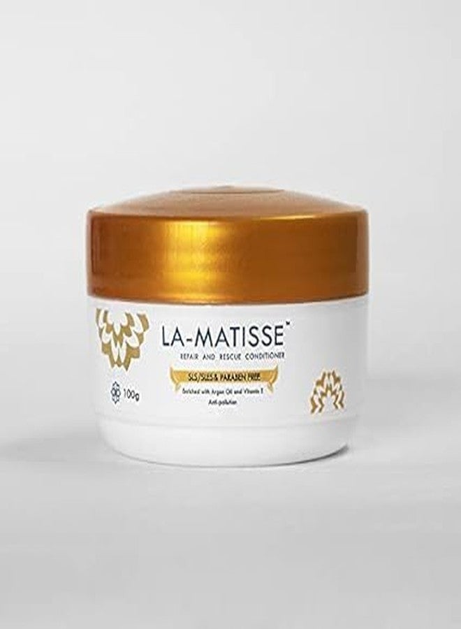 La-Matisse Repair & Rescue Conditioner | With Argan Oil & Vitamin E | Paraben Free - Image 1