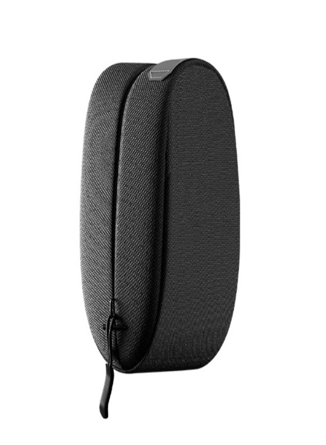 إنلي حقيبة سرج دراجة هوائية بسعة 0.3 لتر، جيب تخزين قابل للتعديل يُوضع أسفل المقعد للدراجات الجبلية والطرق، لون أسود - Image 2