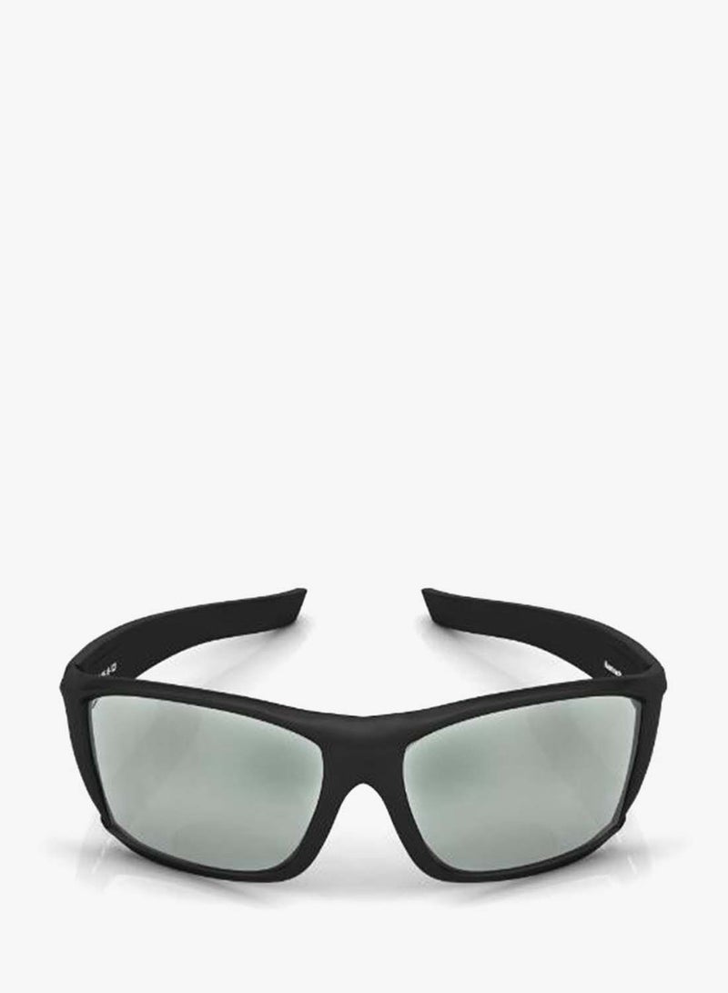 fastrack UV Protection Sunglasses Black Frame Green Mirror Lens 66mm  - P223GR3PV - Image 2
