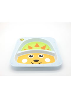 Oops 2 Compartment Nutrition Plate Hedgehog  - Image 2