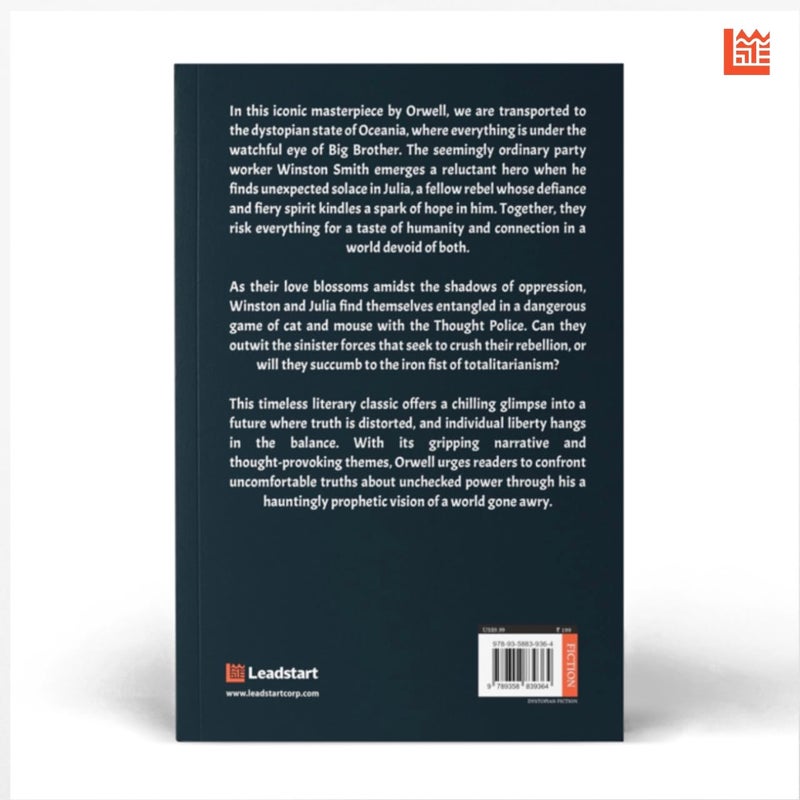 1984 George Orwell [Premium Paperback] | Modern Classics | George Orwell Books | Literature Books Under 200 | Political Books | Sci Fi Novels | Literary Fiction Books | From The Author of Animal Farm - Image 2