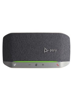Poly HP Poly Sync 20 USB-A Portable Speakerphone – USB-A & Bluetooth Connectivity, Microsoft Teams Certified, IP64 Dust & Water Resistant, 3-Microphone Array, Full Duplex Audio, 20-Hour Battery Life, Smartphone Charger, Touch Controls, Carry Case Included – Ideal for Home Office & On-the-Go Meetings | 772D2AA  - Image 2