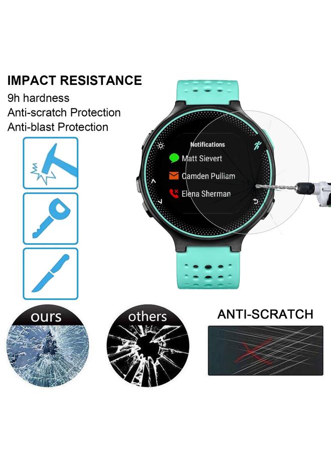 erorex 2 Pcs For Garmin Forerunner 235 Smart Watch 0.2Mm 9H Surface Hardness 2.15D Explosion-Proof Tempered Glass Screen Film - Image 4