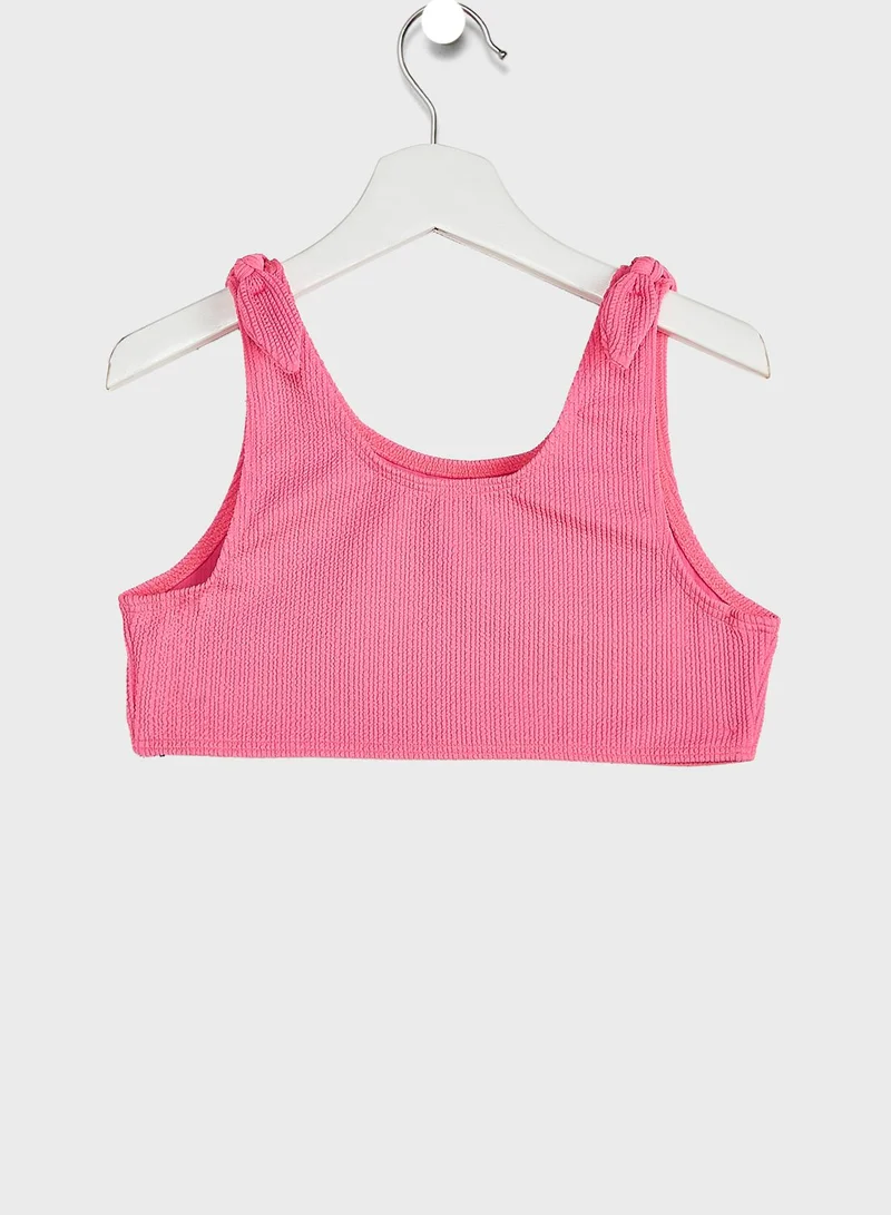 Marks & Spencer Kids Crinkle Bow Bikini