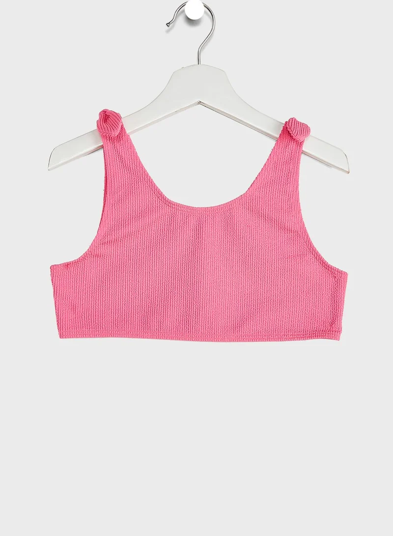 Marks & Spencer Kids Crinkle Bow Bikini