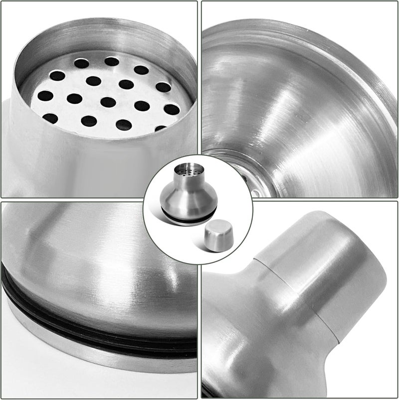 KEUYE Cocktail Shaker Lid Compatible With YETI Rambler 20oz/Tumbler 20oz/16oz Pints/10oz Mug/10oz Lowball/24oz Mug,Stainless Steel Cocktail Shaker Lid Only - Image 3