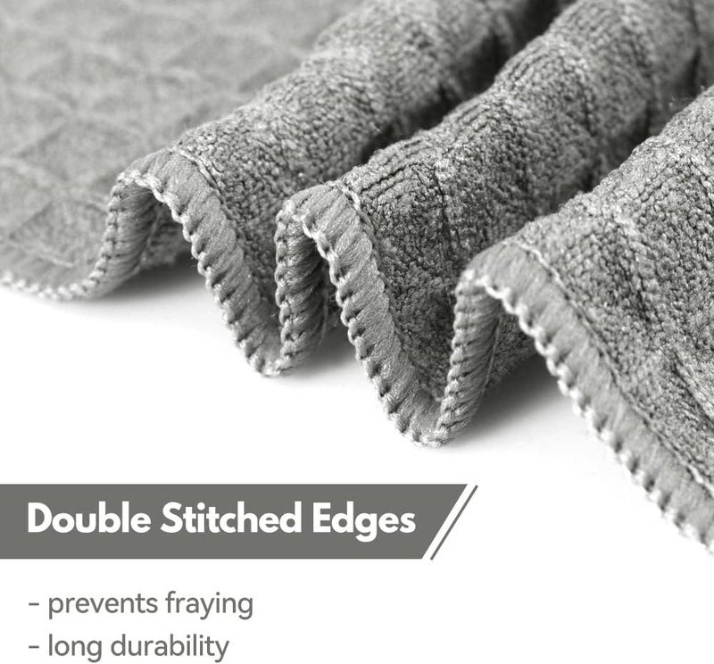 Proxima Direct Coffee Towels 4 Pack 30x30cm Microfiber Barista Machine Cloth Cleaning Accessories for Coffee Bar Espresso Machine, Steam Wand, Countertop - Image 4