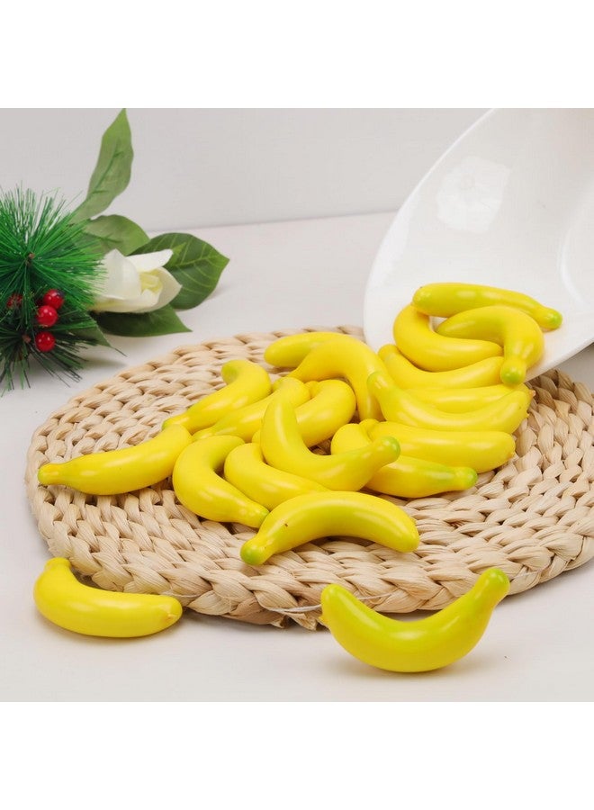 جريسورث 25 قطعة من الموز الاصطناعي الواقعي من Gresorth، محاكاة فواكه واقعية مزيفة، نموذج طاولة خزانة منزلية يمكنك صنعه بنفسك - Image 5