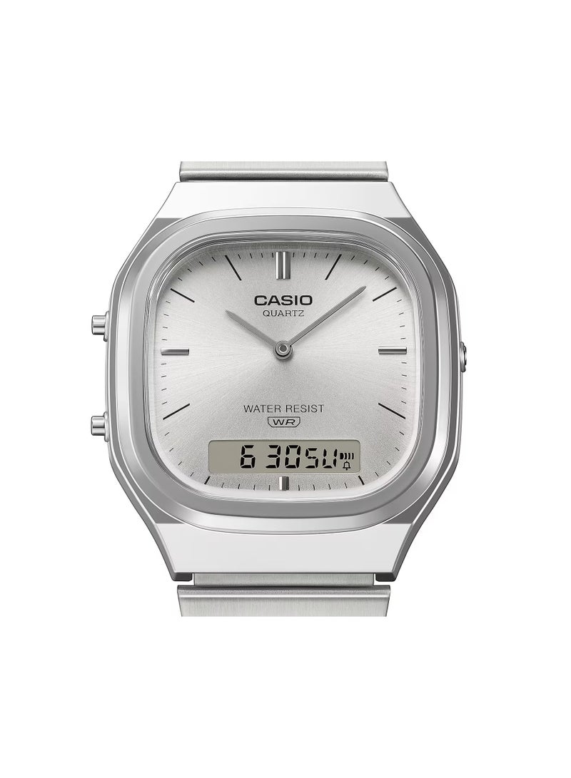 CASIO ساعة كاسيو فينتاج أنالوج رقمية للجنسين AQ-240E-7A - Image 4