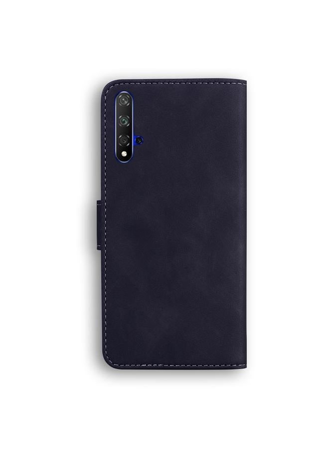 The Bros Phone Case For Huawei nova 5T / Honor 20 Skin Feel Pure Color Flip Leather Phone Phone Case - Image 3