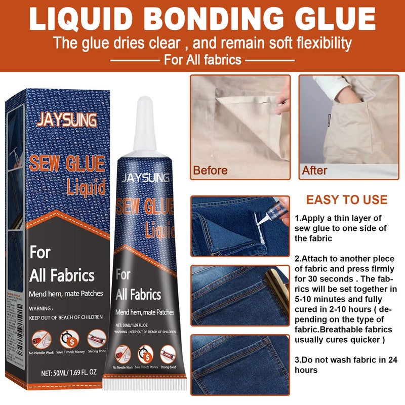 Jaysuing Fabric Repair Glue - Image 3