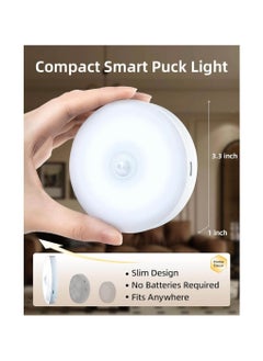 EZVALO EZVALO LED Motion Sensor Puck Light (6 Packs)  - Image 2