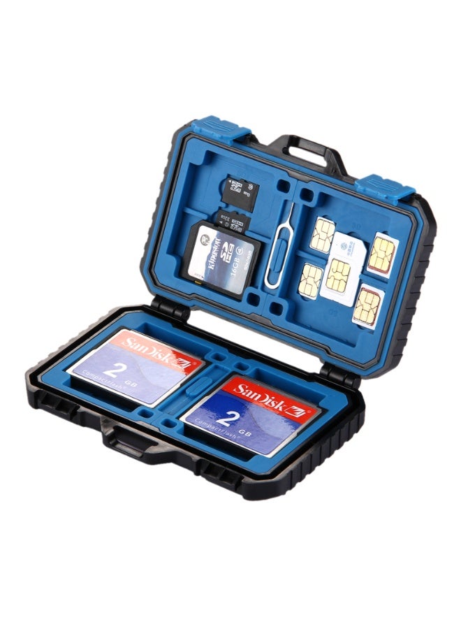 بولوز PULUZ 27 in 1 Memory Card Case for 4CF + 8SD + 9TF + 1Card PIN + 1Standard SIM + 2Micro-SIM + 2Nano-SIM - Image 3