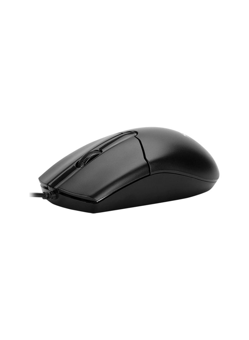 XTRIKE ME GM-124 Wired Office Mouse With Ergonomic Design Black Body - Image 4