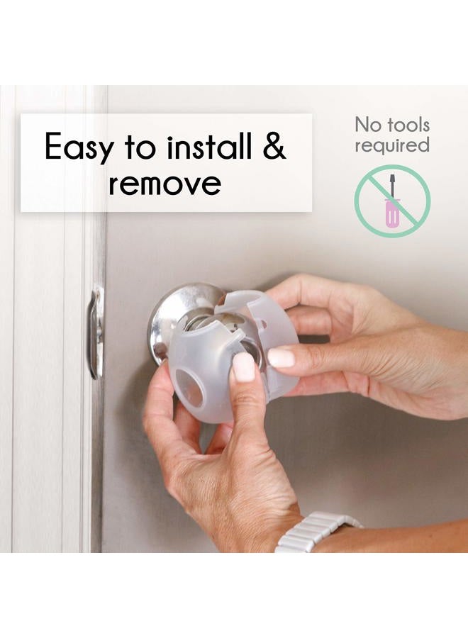 Little Chicks Baby Safety Door Knob Covers - 3 Count (Pack of 1) - Image 5