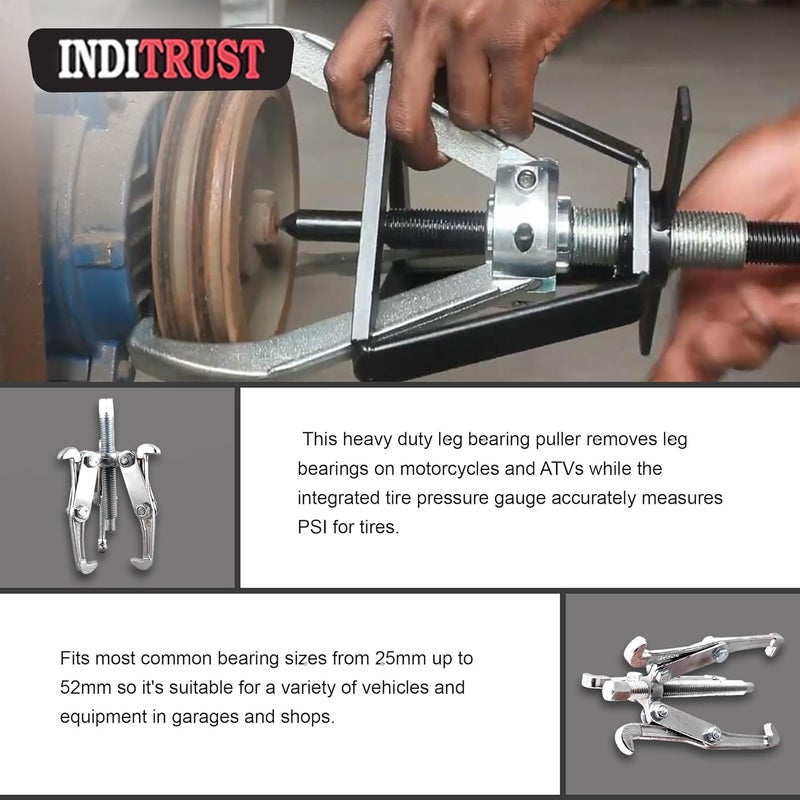 Inditrust New 4 INCH 3 leg Bearing Puller Lever Tool (13 cm) - Image 3