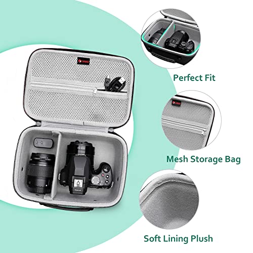 XANAD Hard Case for Canon EOS R8 / R6 Full/EOS R6 Mark II/EOS M6 / M50 and Panasonic LUMIX FZ80 / DMC-G7 / DMC-G85 / LUMIX G7 compatible Camera case with brands such as Canon/Nikon/Sony/Panasonic - Image 2