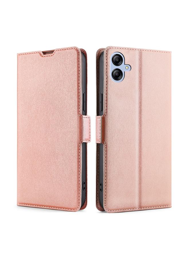 erorex Case For Samsung Galaxy A04e 4G Ultra-thin Voltage Side Buckle Horizontal Flip Leather Phone Case - Image 1