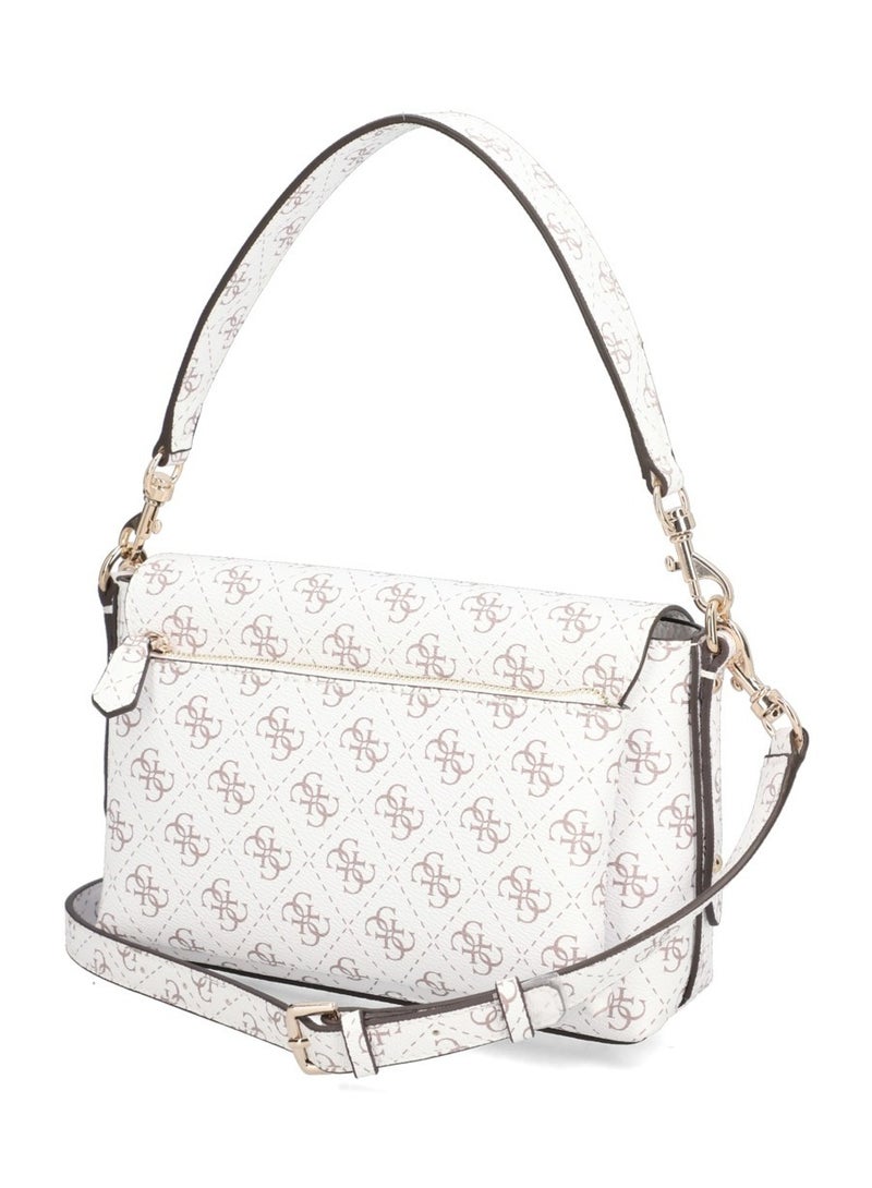 GUESS Eco Brenton Flap Shoulder Bag - A cool cross body bag with flair  - Image 2