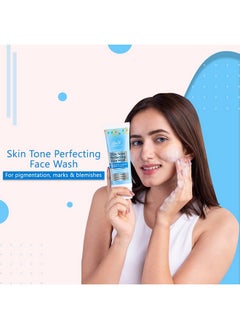 Advanced Activs Ultra White Skin Tone Perfecting Face Wash L No Parabens & Sulfates L High Foam L For Lighter, Even Tone Skin | Halal Certified & Vegan - 100 Ml - pzsku/Z0E199FBFA83C9EB321D9Z/45/_/1735816964/0328d556-77b7-4566-b179-316a1d0e9e29