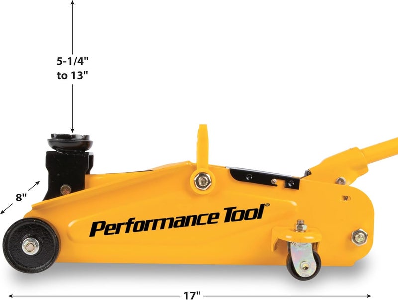 Performance Tool W1606 2 Ton Compact Trolley Jack - Image 3