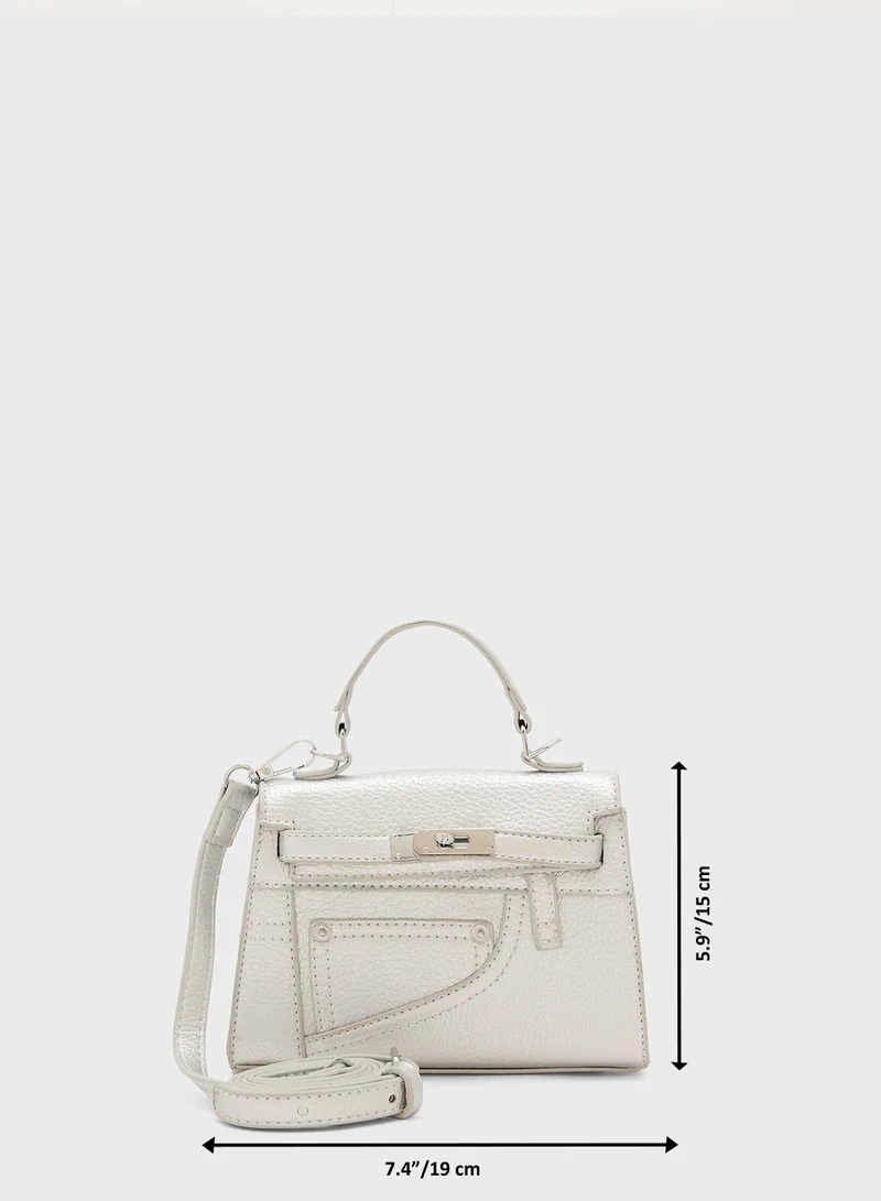 ELLA Satchel With Buckle